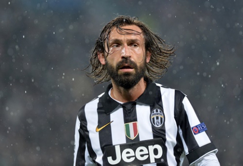 "Juventus" veidas A.Pirlo praleis rungtynes Dortmunde