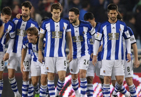 "Real Sociedad" minimaliu skirtumu palaužė "Getafe" (VIDEO)