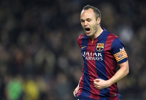 A.Iniesta: kartais atrodo, kad aš ir Xavi negalime žaisti kartu