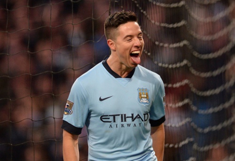 S. Nasri pakabino futbolo batelius ant vinies