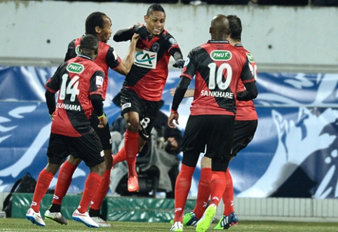 Prancūzijoje į taurės pusfinalį pateko "Auxerre" bei "Guingamp"