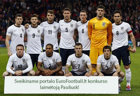 Paaiškėjo konkurso "Laimėkite kelionę į istorines rungtynes "Wembley" stadione!" nugalėtojas!