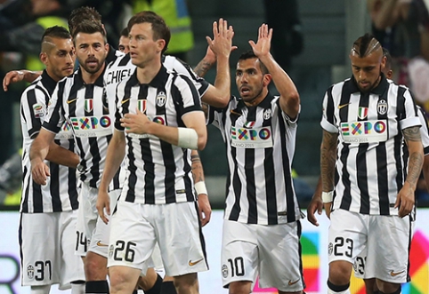 "Juventus" įveikė "Fiorentina", pergales taip pat iškovojo Romos klubai