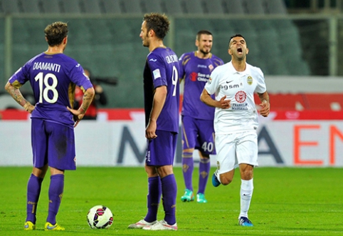 "Fiorentina" namie pralaimėjo "Hellas"