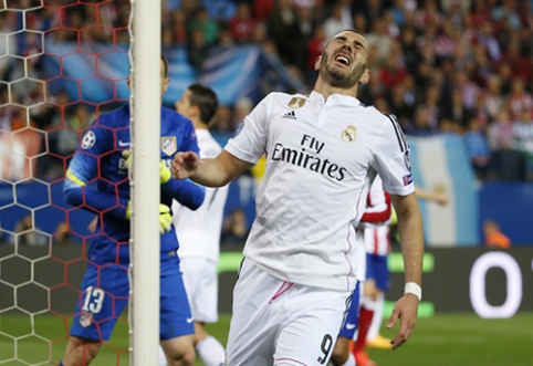 "Real" dvikovą su "Atletico" praleis ir K. Benzema