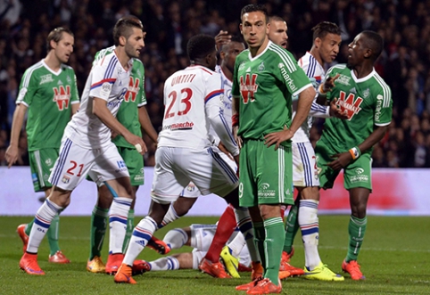 Ligue 1:"Lille" įveikė "Bordeaux", "Lyon" sužaidė lygiosiomis su "Saint Etienne"