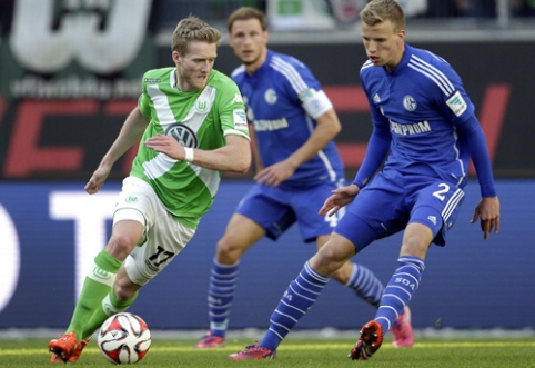"Wolfsburg" ir "Schalke" išsiskyrė taikiai, "Werder" iškovojo pergalę (VIDEO)