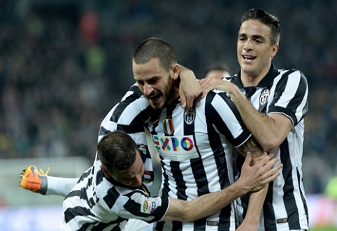 Serie A: "Juventus" nugalėjo "Lazio", o "Sampdoria" neįveikė "Cesena"