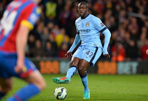 M. Pellegrini: esu nepatenkintas Yaya Toure