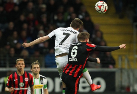 Vokietijoje - "Eintracht" ir "Gladbach" nulinės lygiosios (VIDEO)