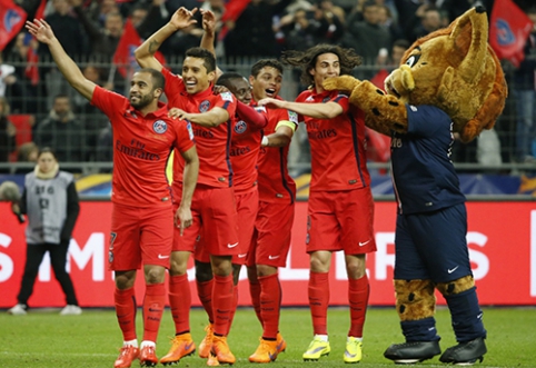 PSG - "Coupe de la Ligue" laimėtojai