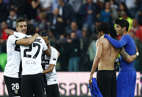 "Parma" pateikė sensaciją ir nukovė "Juventus", "Inter" sutriuškino "Hellas" (VIDEO)