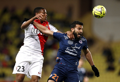 "Monaco" namuose sužaidė lygiosiomis su "Montpellier"
