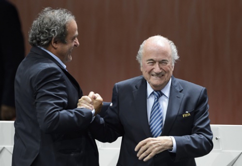 S.Blatterio žinutė M.Platini: "Aš atleidžiu, bet neužmirštu"