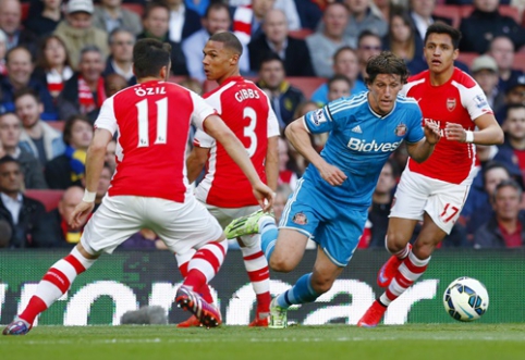 "Arsenal" sužaidė lygiosiomis ir leido "Man City" ekipai džiaugtis antrąja vieta (VIDEO)
