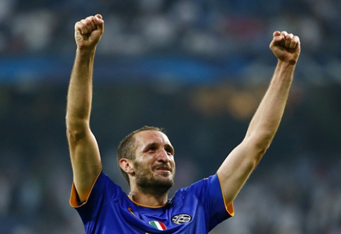 G. Chiellini: Suarezo įkandimas – jau praeityje