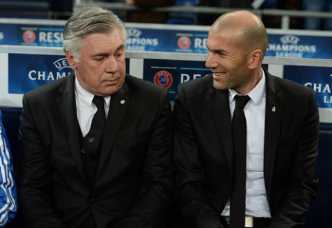 Spauda: C.Ancelotti "Real" ekipoje pakeis Z.Zidane'as arba J.Kloppas