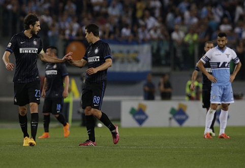 Italijoje "Fiorentina" šventė pergalę, "Napoli" sužaidė lygiosiomis, o "Lazio" nusileido "Inter" 