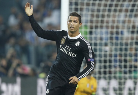 C.Ronaldo - daugiausiai per 2014 metus uždirbęs futbolininkas