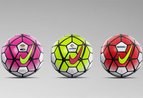 "Nike" pristatė kito sezono pajėgiausių lygų kamuolius (FOTO)