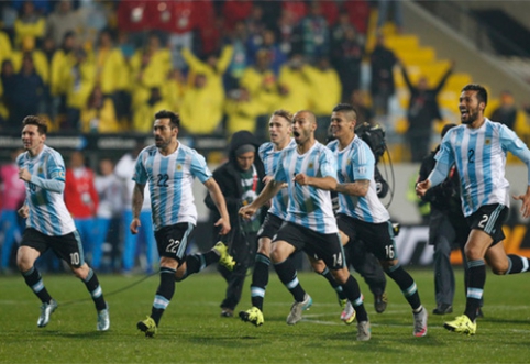 "Copa America" ketvirtfinalis: argentiniečiai triumfavo 11 m. baudinių loterijoje (FOTO, VIDEO)