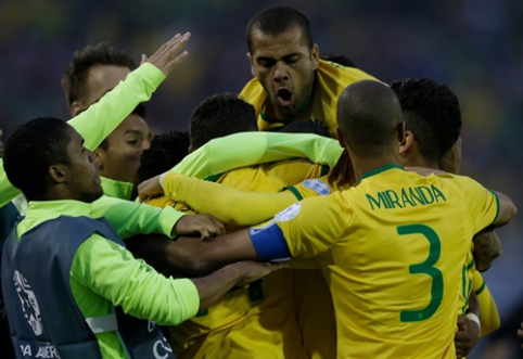 "Copa America": Brazilija nugalėjo Venesuelą, Kolumbija neįveikė Peru (VIDEO)