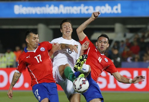 "Copa America": Boliviją į miltus sumalusi Čilė tapo A grupės nugalėtoja (VIDEO)