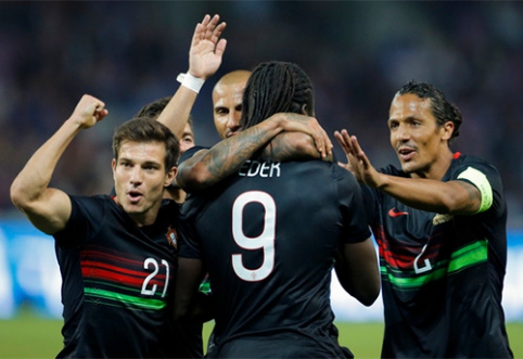 Portugalai pirmą kartą per 39 metus nugalėjo Italiją (VIDEO)