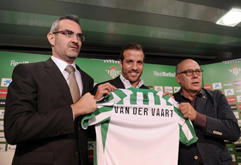 Į "Real Betis" persikėlęs R. van der Vaartas: norime laimėti "La Liga"