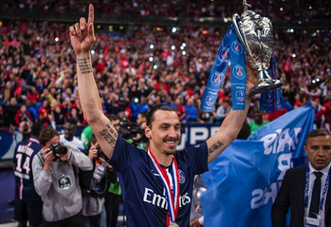 Ibra užsiminė galintis palikti PSG