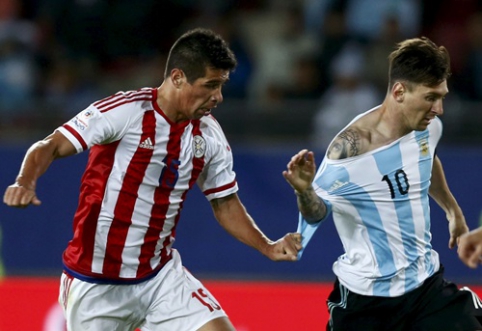 "Copa America": L.Messi pasižymėjo, tačiau Argentina neįveikė Paragvajaus (VIDEO)