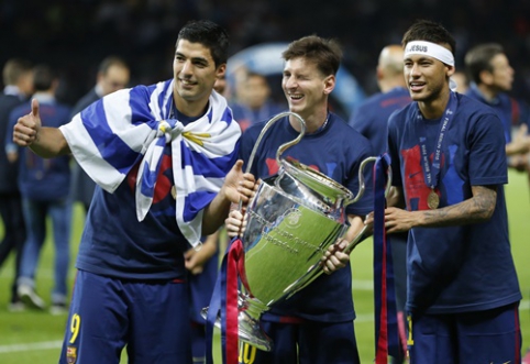 Simbolinėje Čempionų lygos sezono komandoje - net 10 "Barcelona" žaidėjų