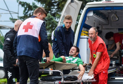 "Žalgirio" naujokas J.Chula patyrė kraupią traumą (VIDEO)