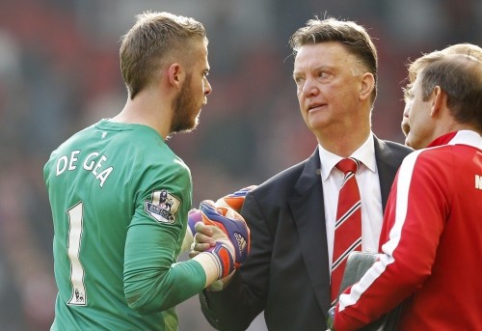 L. van Gaalas: tikiuosi, jog De Gea liks