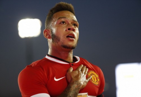 M. Depay'us: noriu tapti "Man United" legenda