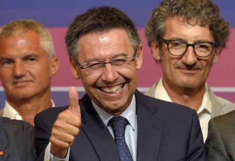 J. Bartomeu: dėl "Barcos" prakaituosiu krauju ir ašaromis