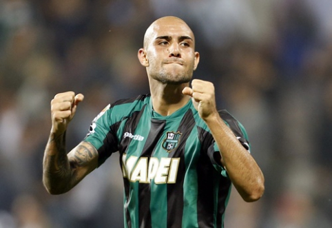 Oficialu: "Juventus" klubą už 18 mln. eurų papildė puolėjas S.Zaza (VIDEO)