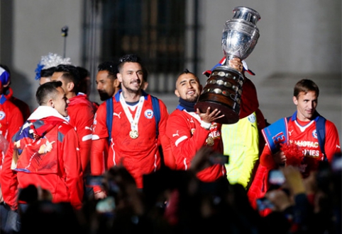 "Copa America": tautą sutelkusi Čilės rinktinė ir Argentinos badas