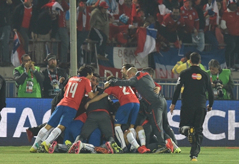 Stipriausia Pietų Amerikos komanda po baudinių tapo Čilė