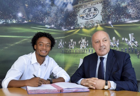 Oficialu: J.Cuadrado paskolintas "Juventus" klubui