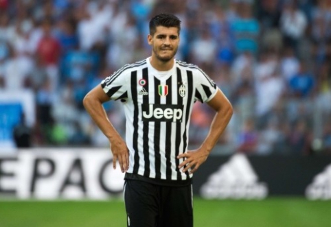 "Juventus" pjauna traumos – mėnesį nežais Alvaro Morata