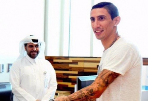 A. Di Maria: džiaugiuosi persikėlimu į PSG