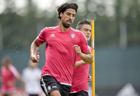 S.Khedira dėl traumos "Juventus" ekipai nepadės du mėnesius