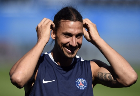 Ibra: aš galbūt sužaidžiau paskutines rungtynes už PSG