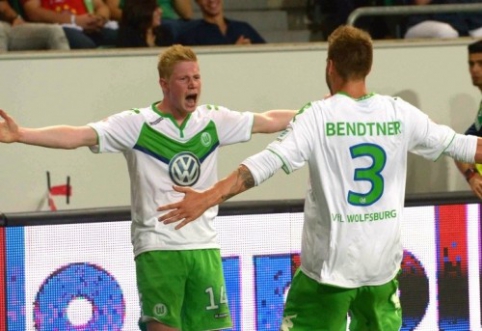 Vokietijos Supertaurę po N. Bendtnerio išplėštos baudinių serijos laimėjo "Wolfsburg"