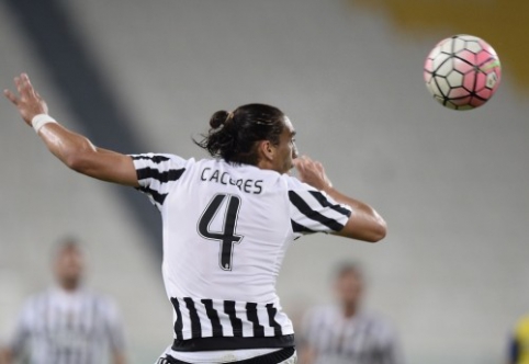 "Juventus" suspendavo M. Caceresą