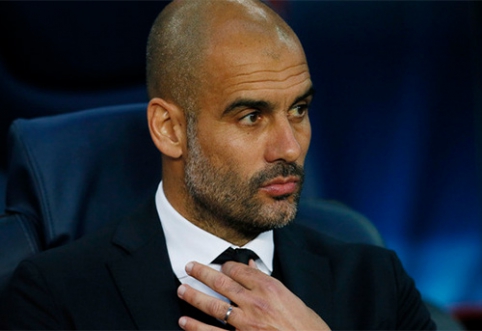 "Bayern" treneris J.Guardiola paliko spaudos konferenciją (VIDEO)