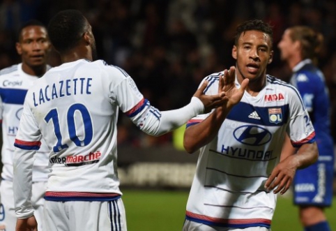 "Lyon" ir "Saint-Etienne" šventė pergales, "Marseille" sužaidė lygiosiomis
