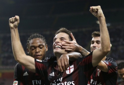Penkių įvarčių trileryje - "Milan" pergalė prieš "Palermo" (FOTO, VIDEO)