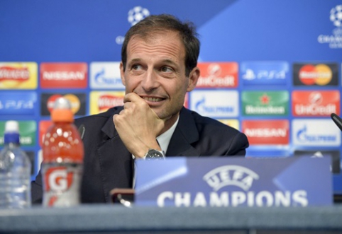 M.Allegri: "Man City" yra vienas pagrindinių favoritų į Čempionų lygos titulą